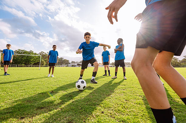 تجهيز ملاعب كرة القدم