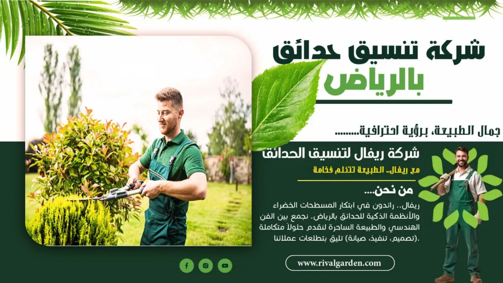 شركة تنسيق حدائق بالرياض